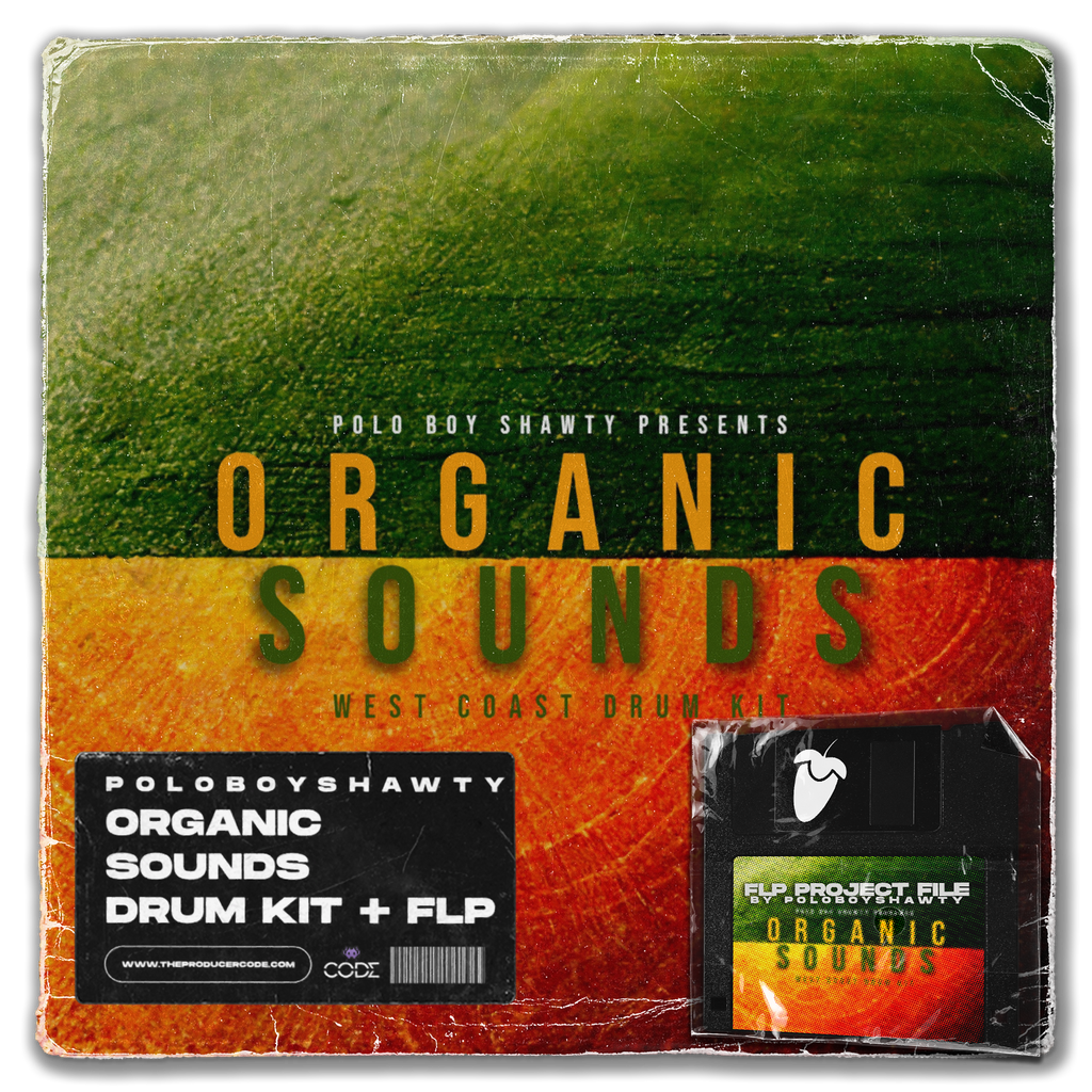 Organic Sounds - Drum Kit + FL Studio Project File