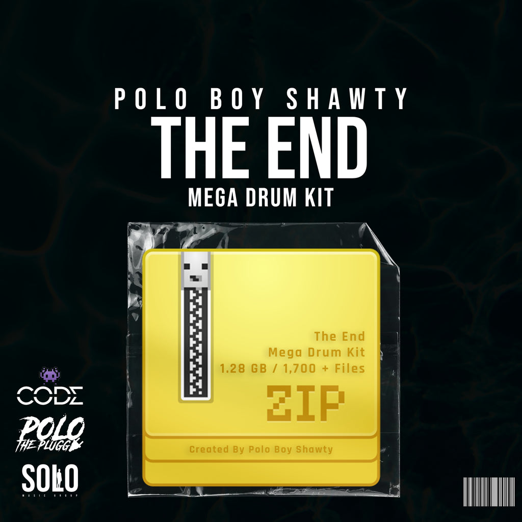 The End Drum Kit by Polo Boy Shawty – 1700+ Premium Sounds and Samples for Producers